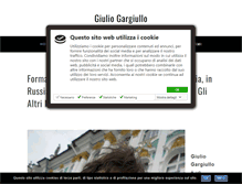Tablet Screenshot of giuliogargiullo.it